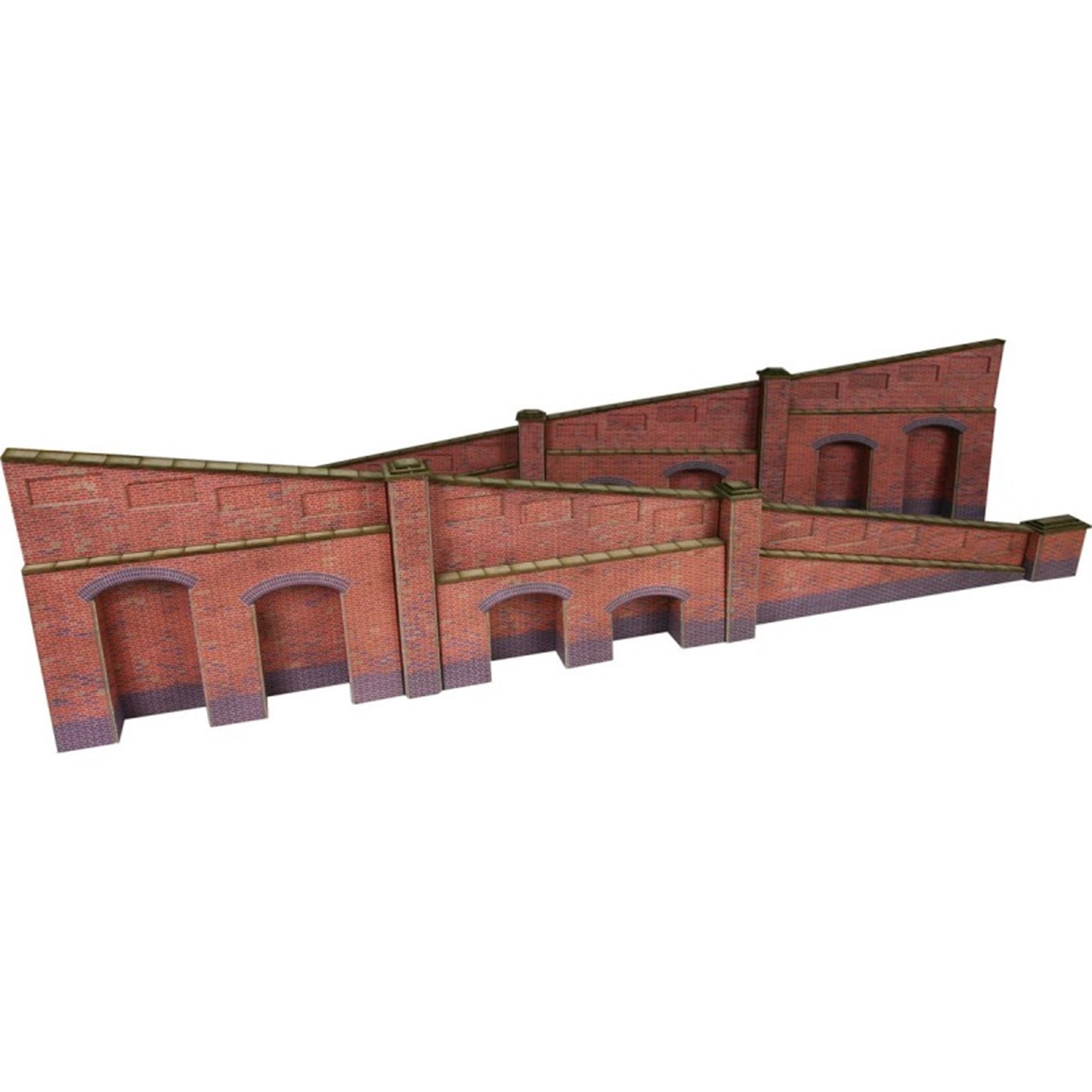 Metcalfe Tapered Retaining Walls - Brick Style OO/HO