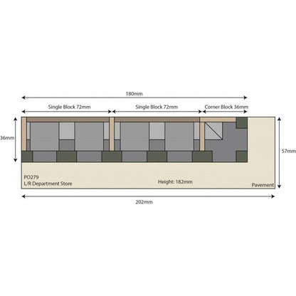 Low Relief Department Store Kit