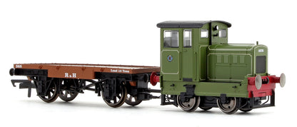 Pre-Owned Ruston & Hornsby Ltd, R&H 48DS, 0-4-0, No. 269595 and Flatbed Wagon