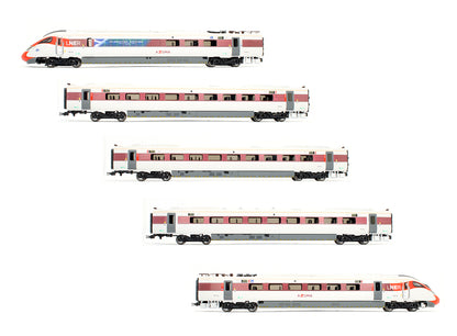 LNER 'AZUMA' Class 800 'Celebrating Scotland' 5 Car Train Pack