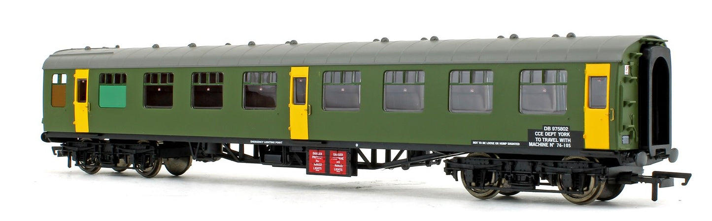BR Departmental, ex-Mk1 SK Ballast Cleaner Train Staff Coach, DB 975802