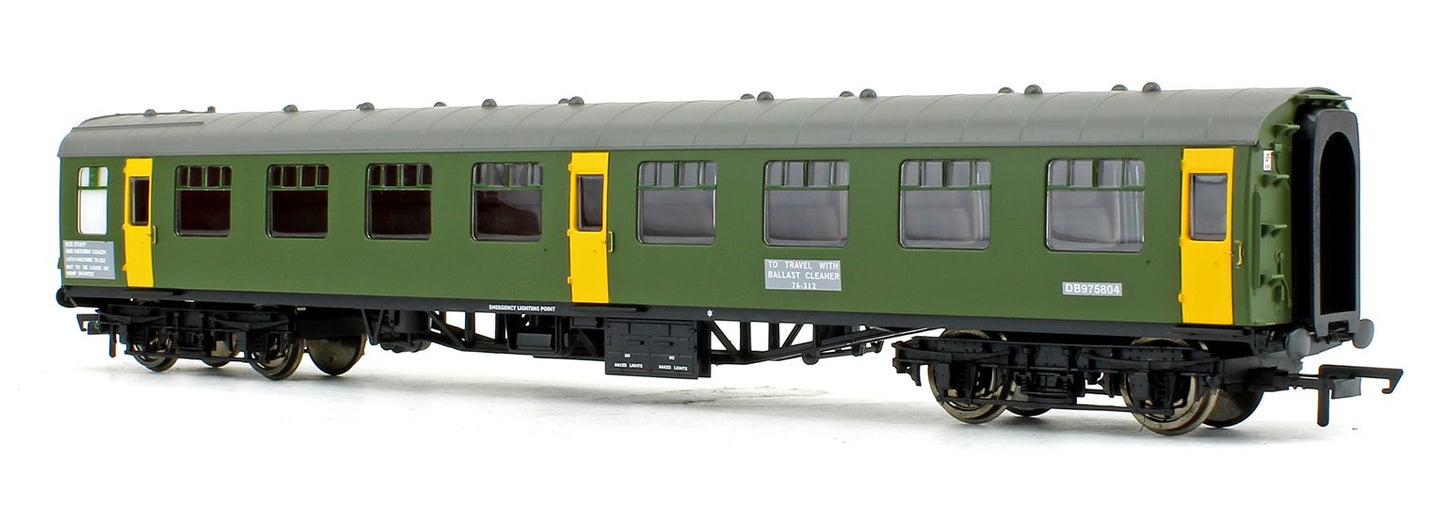 BR Departmental, ex-Mk1 SK Ballast Cleaner Train Staff Coach, DB 975804