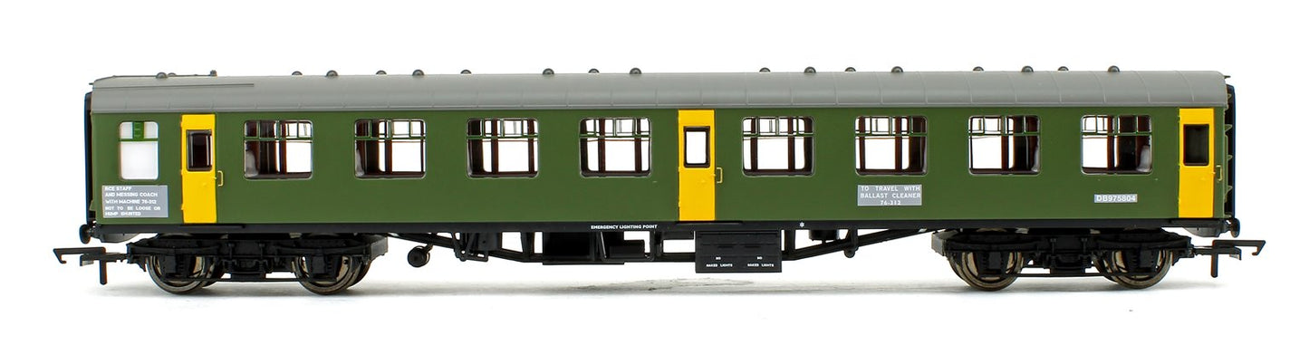BR Departmental, ex-Mk1 SK Ballast Cleaner Train Staff Coach, DB 975804