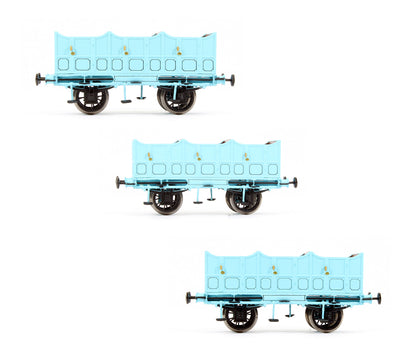 Pre-Owned R40102 L&MR Third Class Open Carriage (3 Pack)