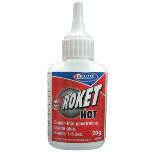 Deluxe Materials Roket Hot Super Glue