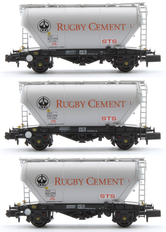 Set of 3 Rugby Cement PCA Bulk Cement Wagons (Pack E)