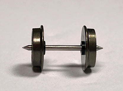 Pack of 8x 15mm Axle Disc Coach Wheels