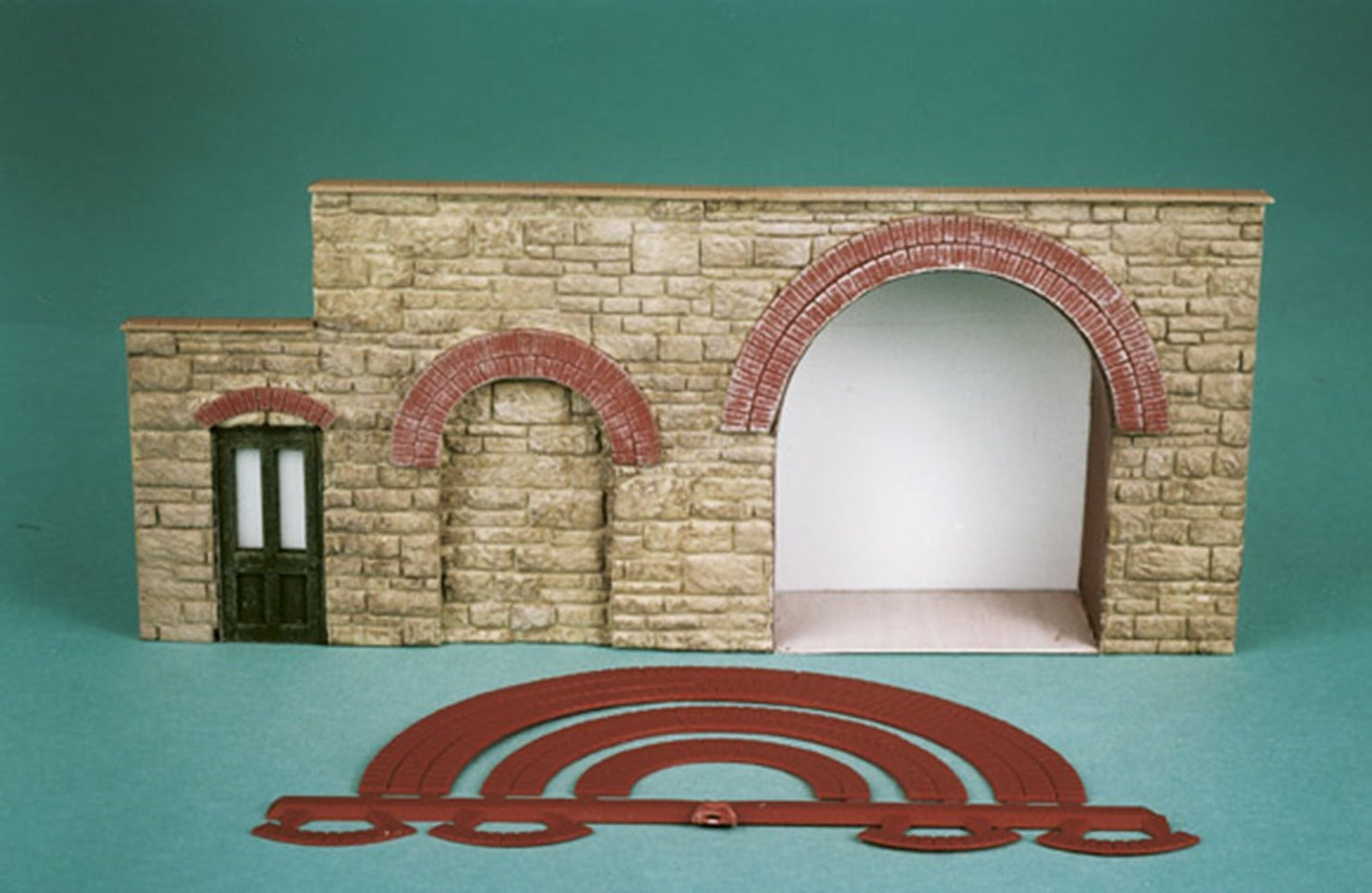 Brick Arch Overlays, for doorways, windows etc. Model Kit