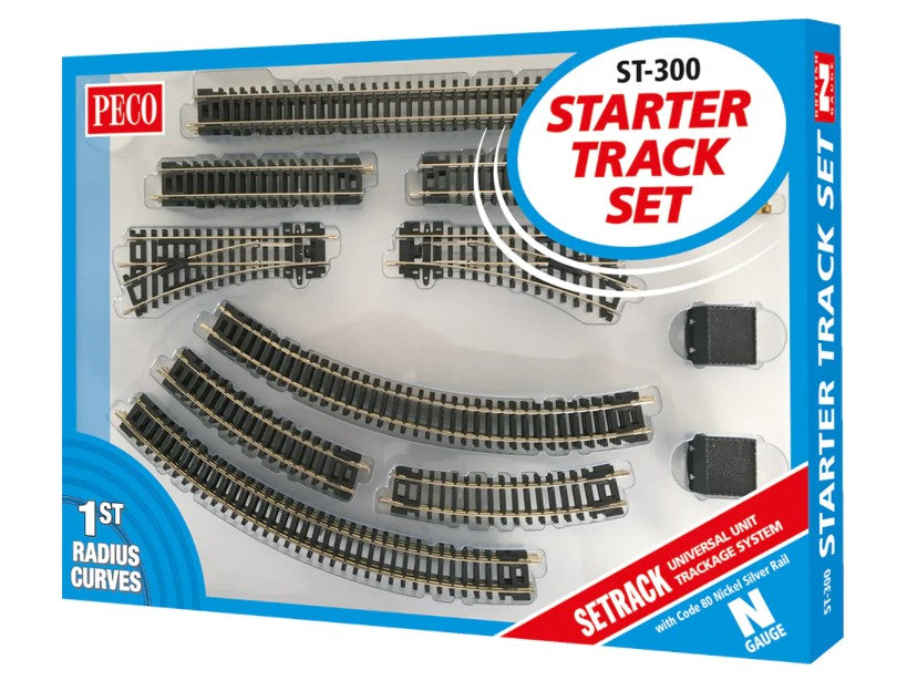 ST300 Setrack Starter Track Set 1st Radius Curves