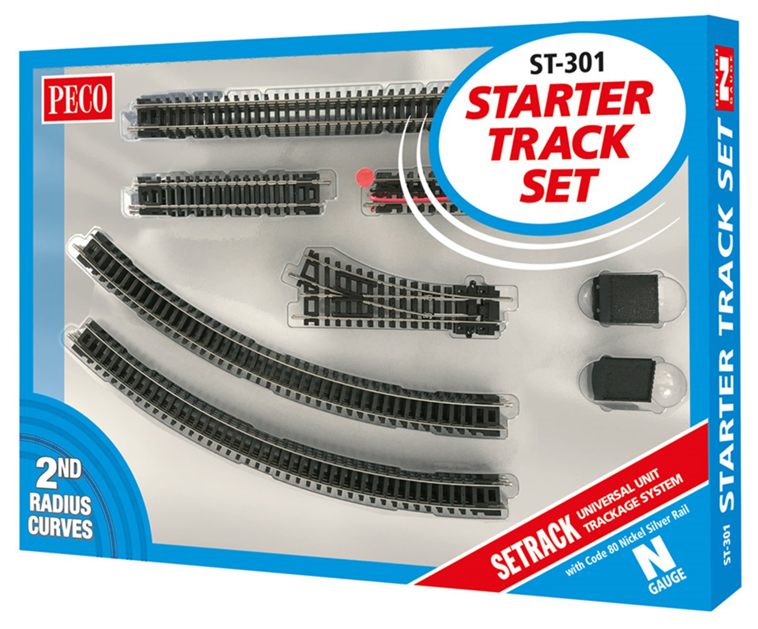 ST301 Starter Track Set 2nd Radius Curves