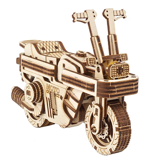 Scooter Scale Model UGEARS UG70168 MOTO COMPACT Folding Scooter mechanical model – Rails