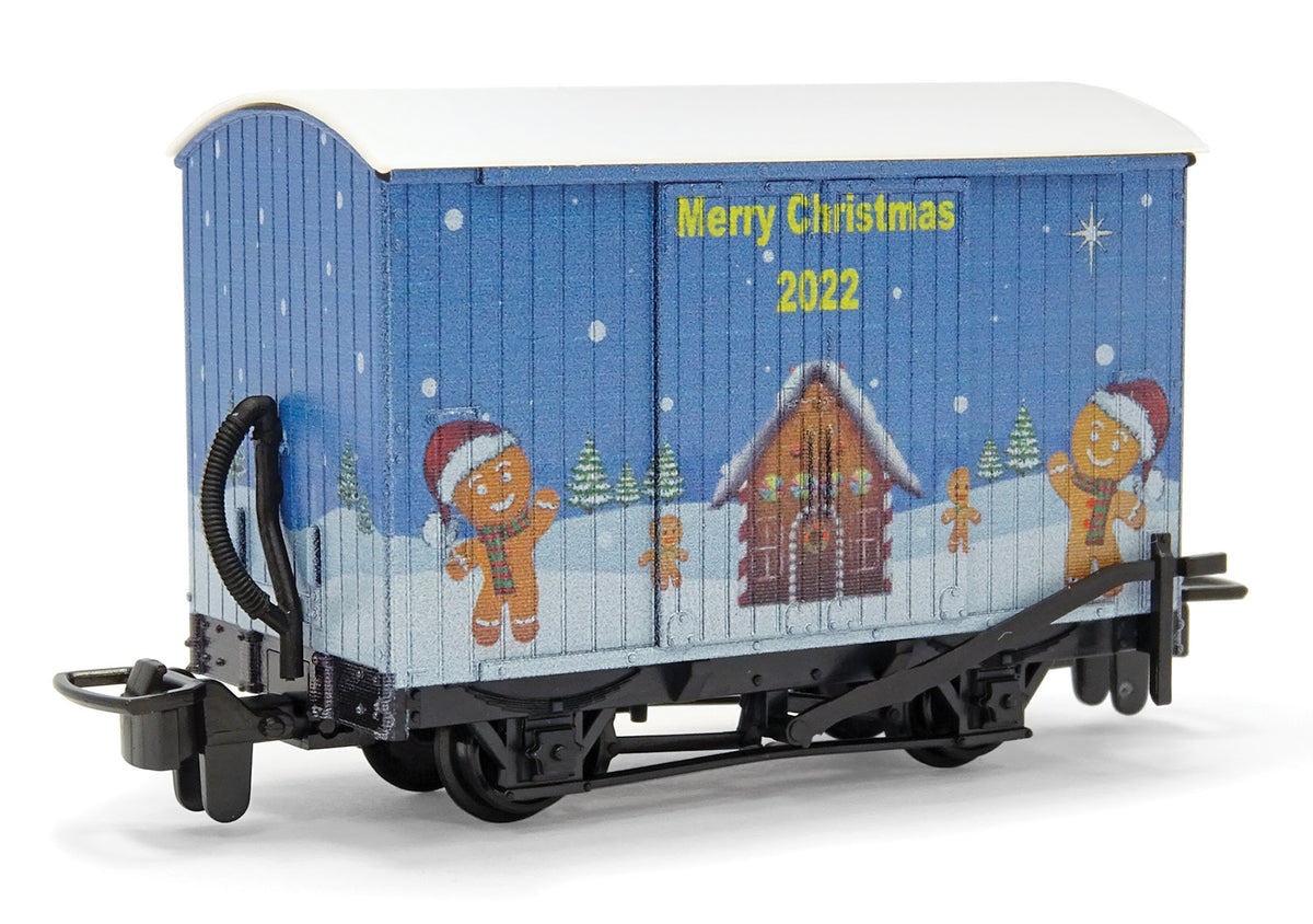 Pre-Owned Peco Great Little Trains, OO-9, Lynton & Barnstaple Box Van, Christmas 2022