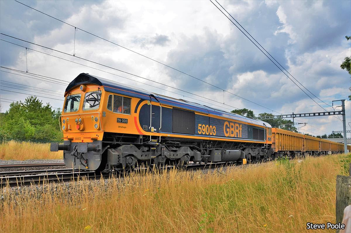 Class 59 003 'Yeoman Highlander' GBRf Diesel Locomotive