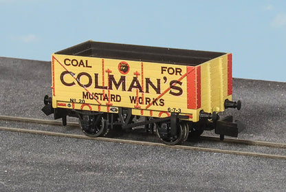 9ft 7 plank open wagon, Colman’s Mustard No.20