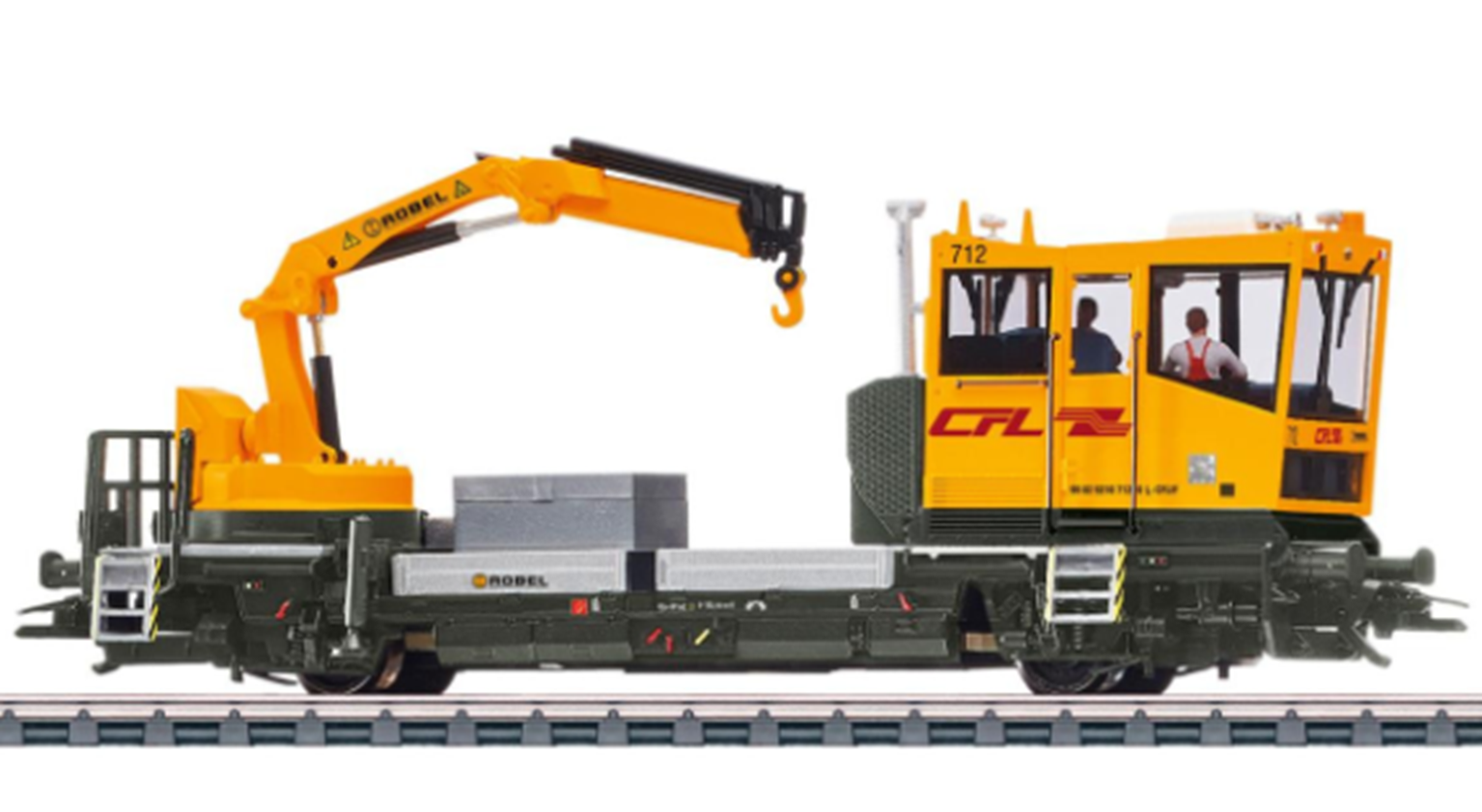 CFL Robel 54.22 Diesel Rail Crane VI (DCC-Sound)