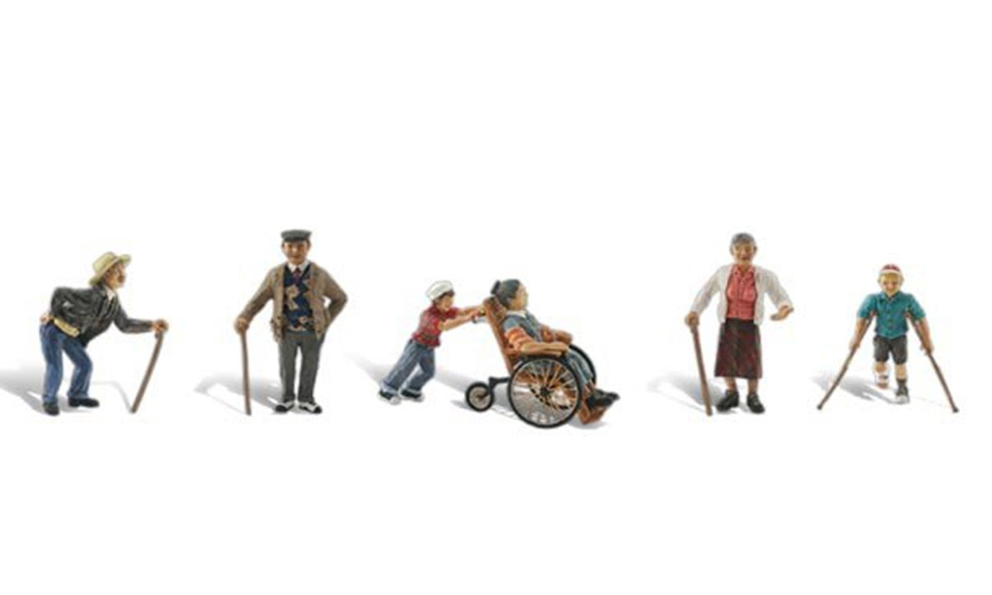 Scenic Accents - Physically Challenged - HO Scale