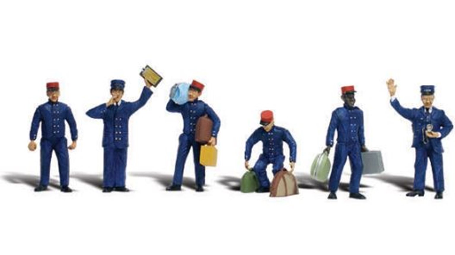 Woodland Scenics WA2131 N Gauge Figures - Train Personnel