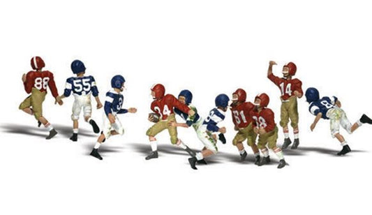 Woodland Scenics WA2169 N Gauge Figures - Youth Football Players