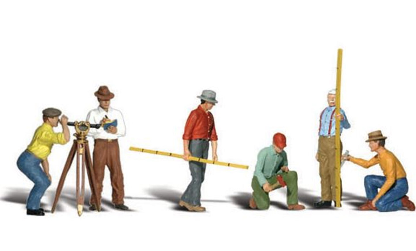 Woodland Scenics WA2175 N Gauge Figures - Surveyors