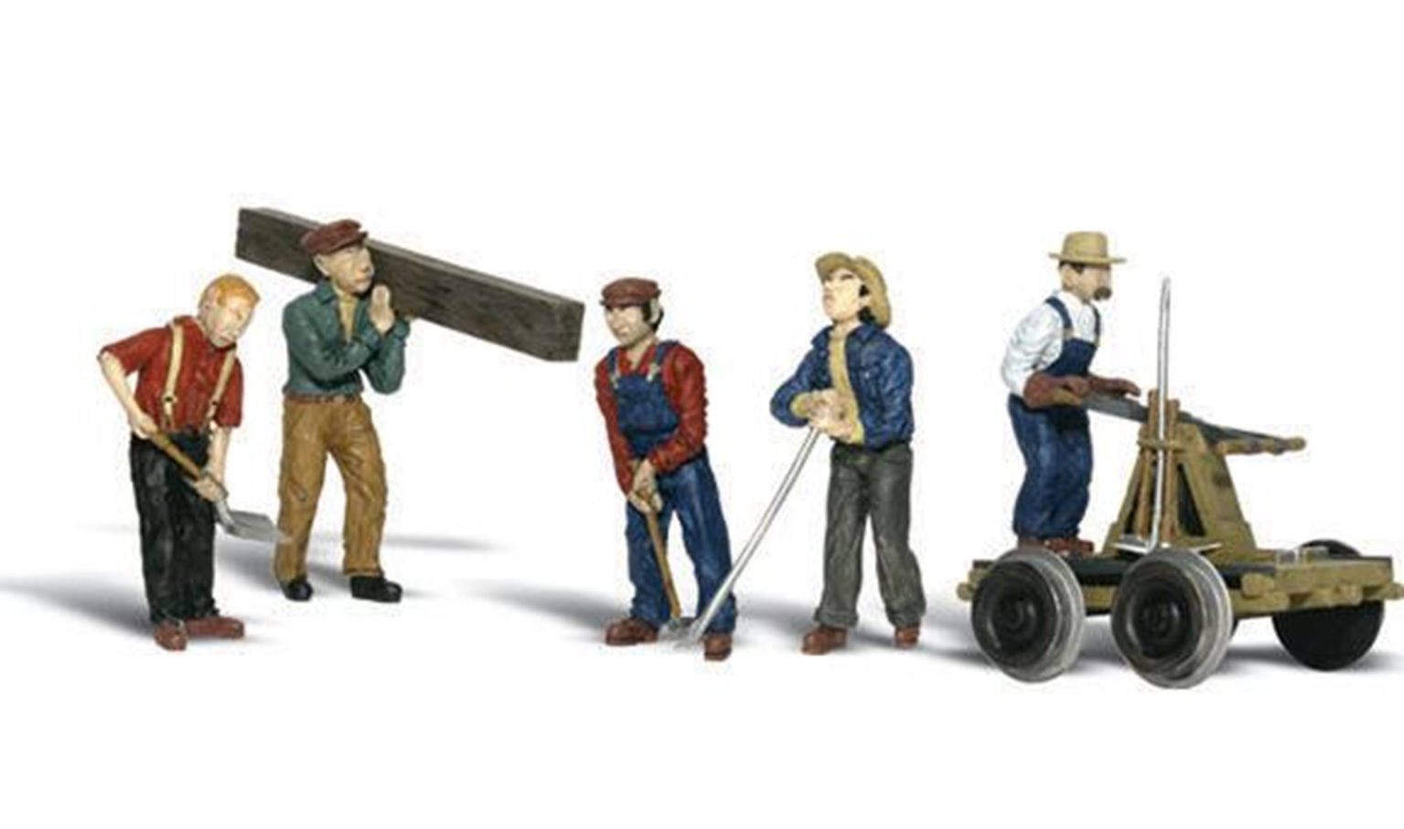 Woodland Scenics WA2177 N Gauge Figures - Rail Workers