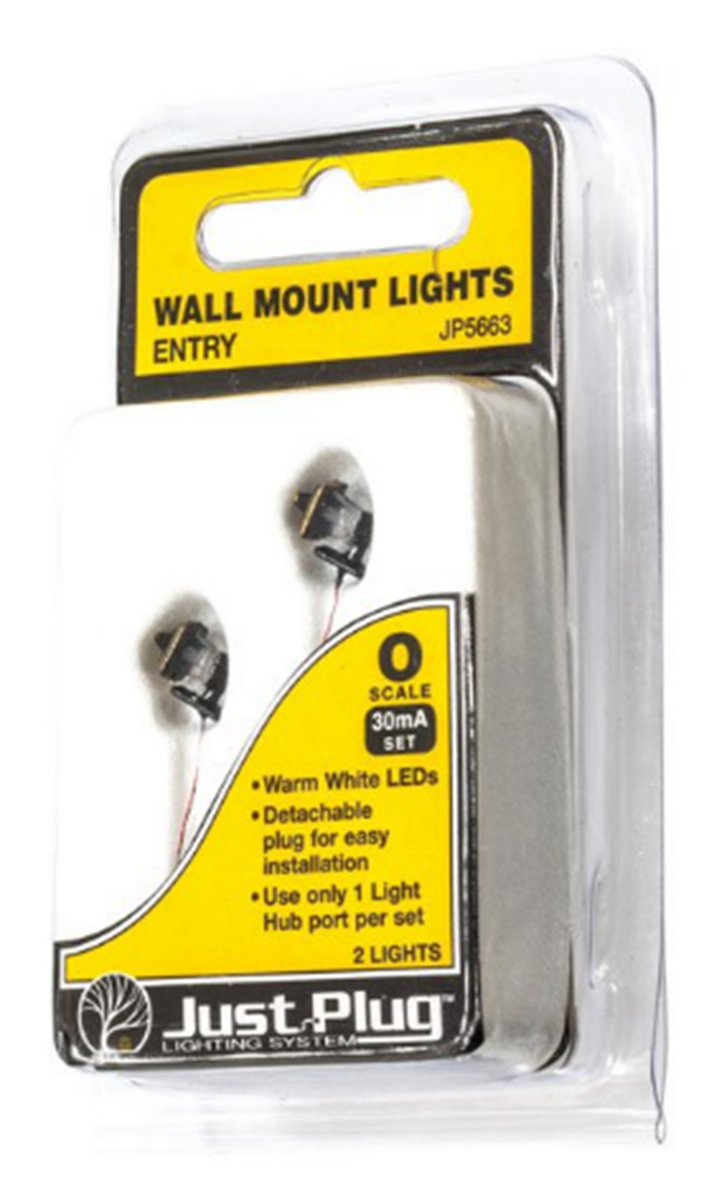 JP5663 Entry Wall Mount Lights - O Scale